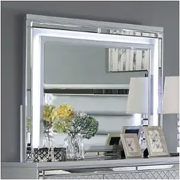 Cm7320sv-m Furniture Of America Calandria Bedroom Furniture Mirror