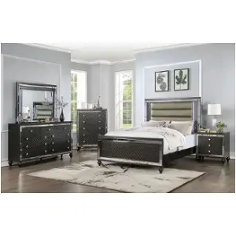 Cm7320gy-ck Furniture Of America Calandria Bedroom Furniture Bed