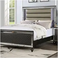 Cm7320gy-ek Furniture Of America Calandria Bedroom Furniture Bed