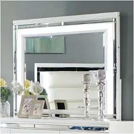 Cm7320wh-m Furniture Of America Calandria Bedroom Furniture Mirror