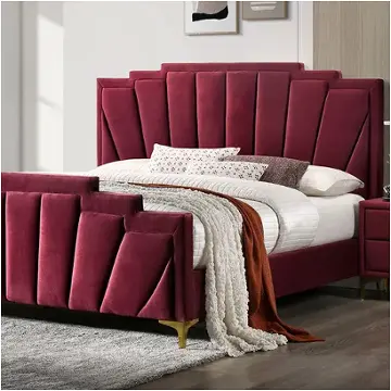 Cm7411rd-ck Furniture Of America Florizel Bedroom Furniture Bed