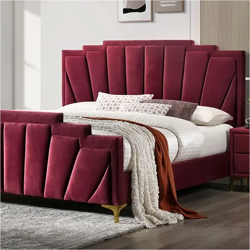Cm7411rd-ek Furniture Of America Florizel Bedroom Furniture Bed