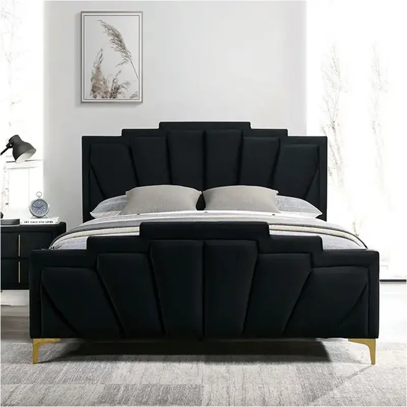 Cm7411bk-q Furniture Of America Florizel Bedroom Furniture Bed