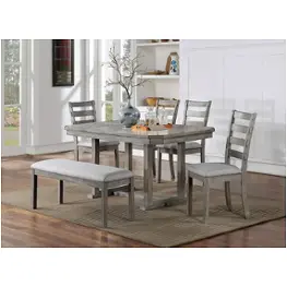 Cm3542gy-t Furniture Of America Laquila Dining Room Furniture Dining Table