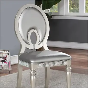 Cm3541sv-sc Furniture Of America Cathalina Dining Room Furniture Dining Chair
