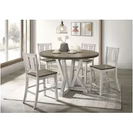 Cm3289br-rpt-48 Furniture Of America Dakota Dining Room Furniture Counter Height Table
