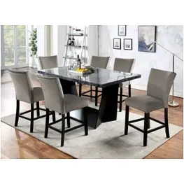 Cm3496pt Furniture Of America Opheim Dining Room Furniture Counter Height Table