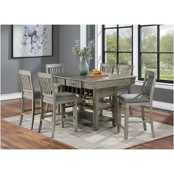 Cm3512gy-pt Furniture Of America Anaya Dining Room Furniture Counter Height Table