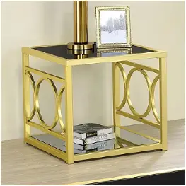 Cm4166gl-e Furniture Of America Rylee Living Room Furniture End Table