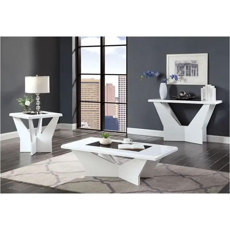 Cm4183wh-c Furniture Of America Dubendorf Living Room Furniture Cocktail Table