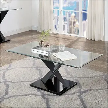 Cm4191bk-c Furniture Of America Xanthus Living Room Furniture Cocktail Table