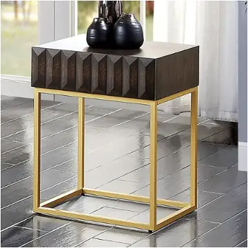 Cm4545wn-st Furniture Of America Augsburg Living Room Furniture End Table