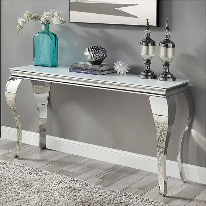 Cm4903wh-s Furniture Of America Wetzikon Living Room Furniture Sofa Table