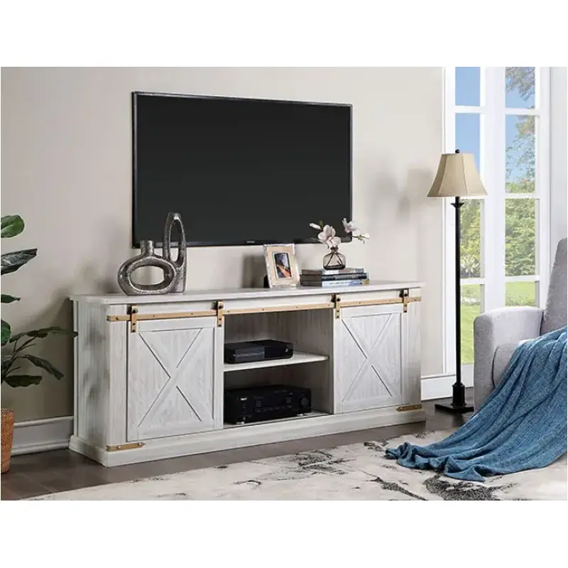 Cm5018wh-tv-72 Furniture Of America Borrego Home Entertainment Furniture Tv Console