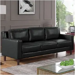 Cm6063bk-sf Furniture Of America Hanover Living Room Furniture Sofa