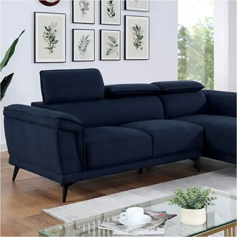 Cm6254bl Furniture Of America Napanee Living Room Furniture Sectional