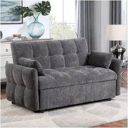 Cm6255gy Furniture Of America Lanberis Living Room Furniture Futon