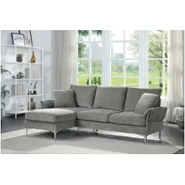 Cm6257gy Furniture Of America Cirebon Living Room Furniture Sectional