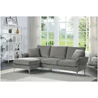 Cm6257gy Furniture Of America Cirebon Living Room Furniture Sectional