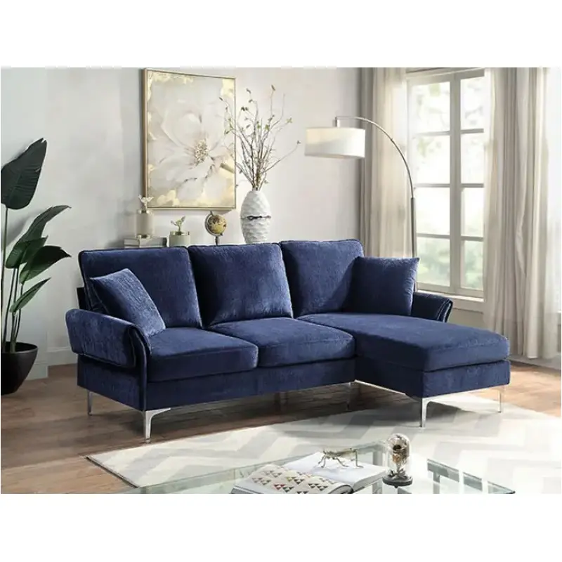 Cm6257nv Furniture Of America Cirebon Living Room Furniture Sectional
