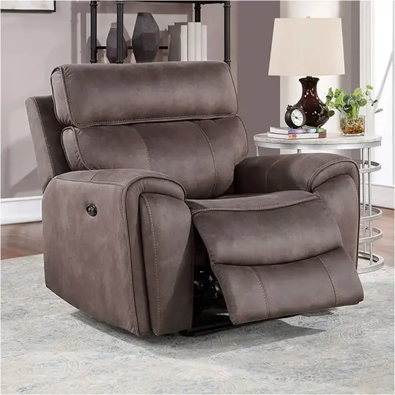Cm6260br-ch-pm Furniture Of America Clint Living Room Furniture Recliner