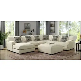 Cm6587bg-sect Furniture Of America Kaylee Living Room Furniture Sectional