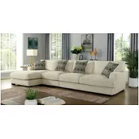 Cm6587bg-sect-ll Furniture Of America Kaylee Living Room Furniture Sectional
