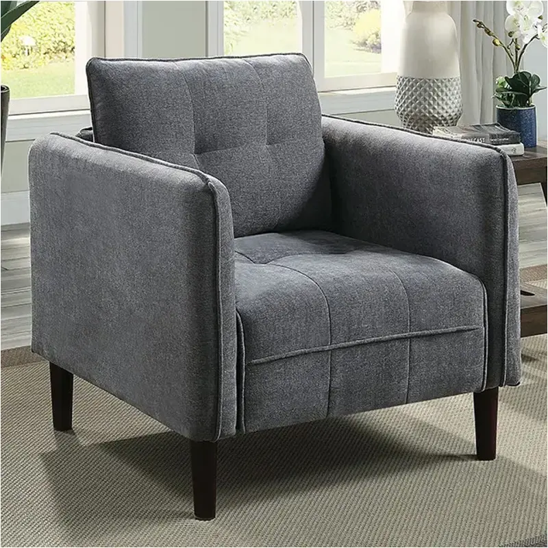 Cm6736dg-ch Furniture Of America Lynda Living Room Furniture Accent Chair