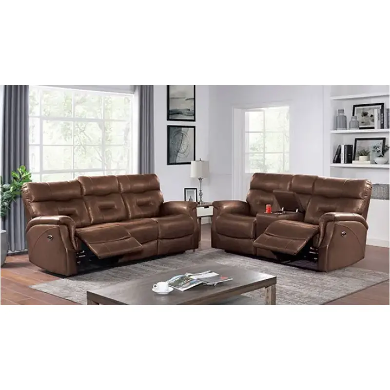 Cm6737br-lv-pm Furniture Of America Barmouth Living Room Furniture Loveseat