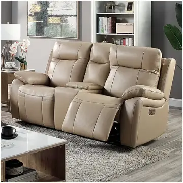 Cm6739lb-lv-pm Furniture Of America Gaspe Living Room Furniture Loveseat
