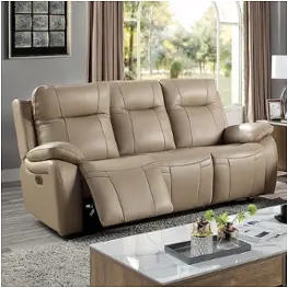 Cm6739lb-sf-pm Furniture Of America Gaspe Living Room Furniture Sofa