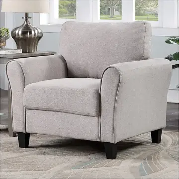 Cm6741lg-ch Furniture Of America Barnet Living Room Furniture Accent Chair