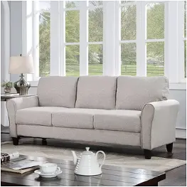 Cm6741lg-sf Furniture Of America Barnet Living Room Furniture Sofa