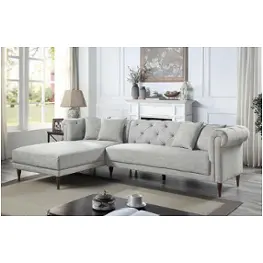 Cm6742gy Furniture Of America Azariah Living Room Furniture Sectional