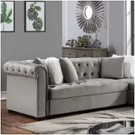 Cm6743gy Furniture Of America Alessandria Living Room Furniture Sectional