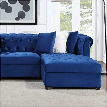 Cm6743nv Furniture Of America Alessandria Living Room Furniture Sectional
