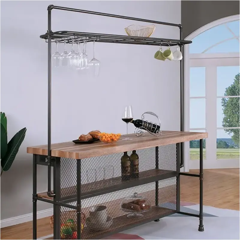 Furniture of America Pariaman Bar Table - Thumbnail 2