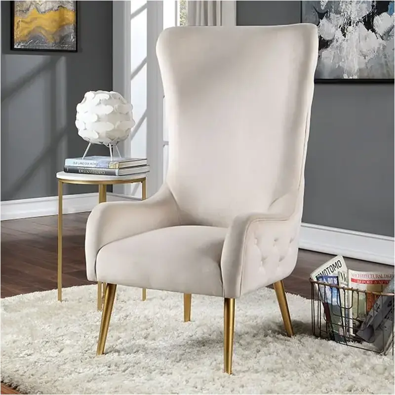 Cm-ac672bg Furniture Of America Quintana Living Room Furniture Accent Chair