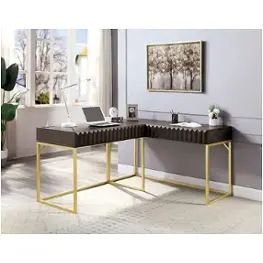 Cm-dk406wn Furniture Of America Freiburg Living Room Furniture Desk