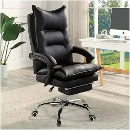 Cm-fc668bk Furniture Of America Perce Home Office Furniture Office Chair