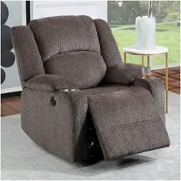 Cm-rc6749br Furniture Of America Hadrian Living Room Furniture Recliner