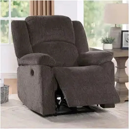Cm-rc6763br Furniture Of America Charon Living Room Furniture Recliner