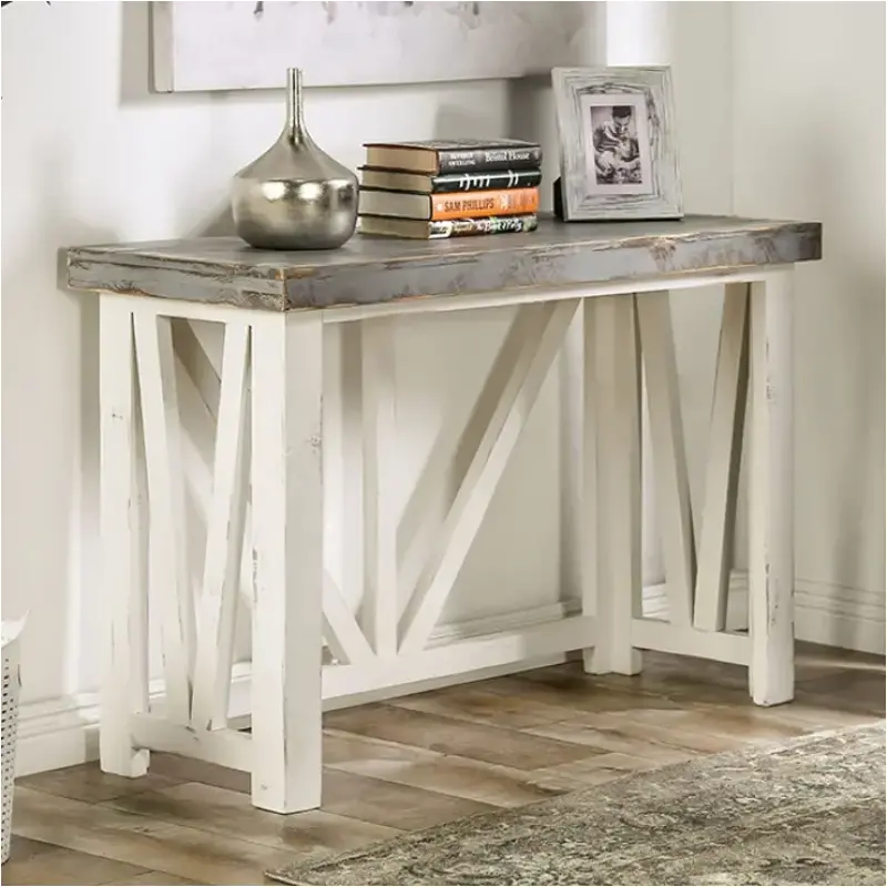 Em4001iv-s Furniture Of America Halton Hills Living Room Furniture Sofa Table