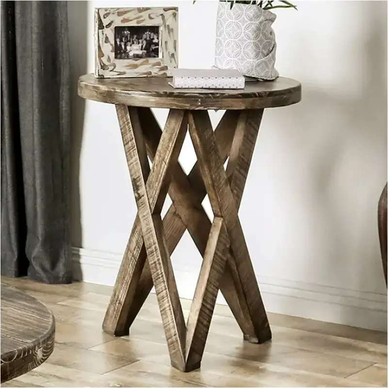 Em4003br-e Furniture Of America Culver Living Room Furniture End Table