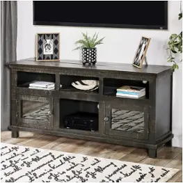 Em5008bk-tv Furniture Of America Argus Home Entertainment Furniture Tv Console