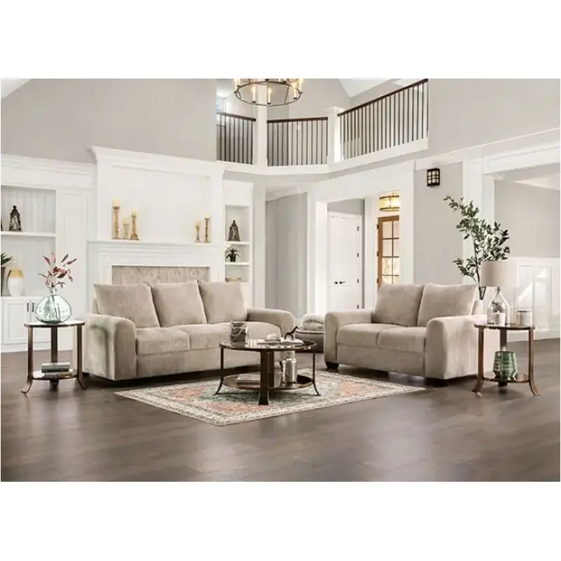 Em6723bg-sf Furniture Of America Dagmar Living Room Furniture Sofa
