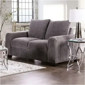 Em6723gy-lv Furniture Of America Dagmar Living Room Furniture Loveseat