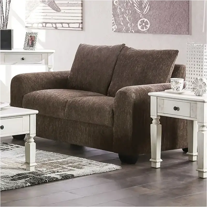 Em6723br-lv Furniture Of America Dagmar Living Room Furniture Loveseat