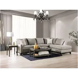 Sm1118 Furniture Of America Lantwit Living Room Furniture Sectional