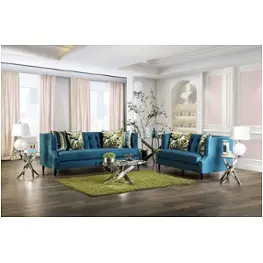 Sm2219-lv Furniture Of America Azuletti Living Room Furniture Loveseat